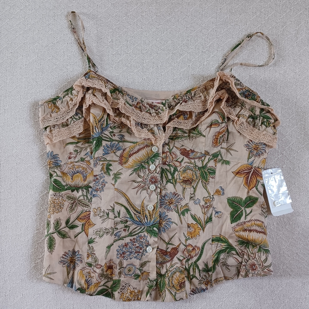 Polo Jeans ♡ floral cami